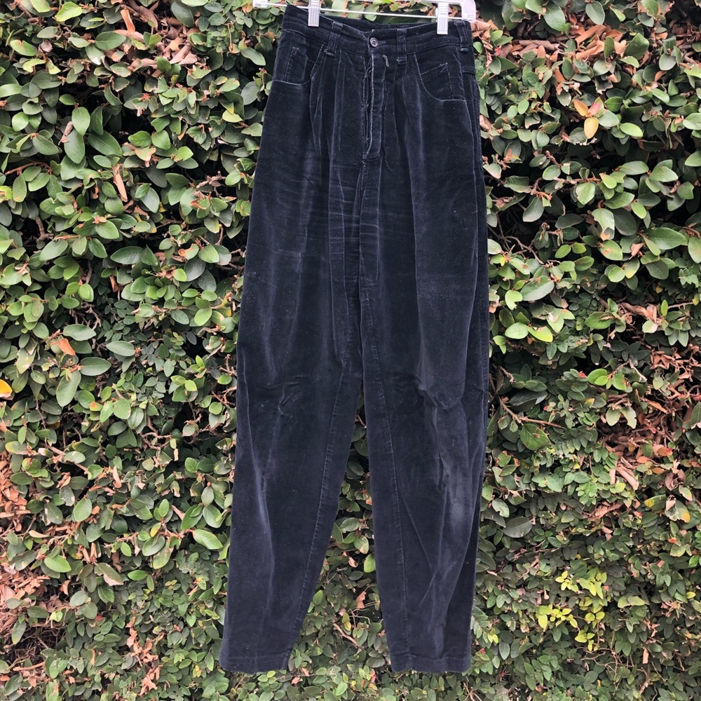Vintage 80s velvet jeans